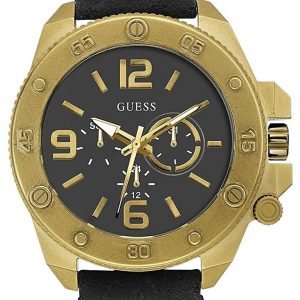 Guess Viper W0659g2 Kello Musta / Nahka