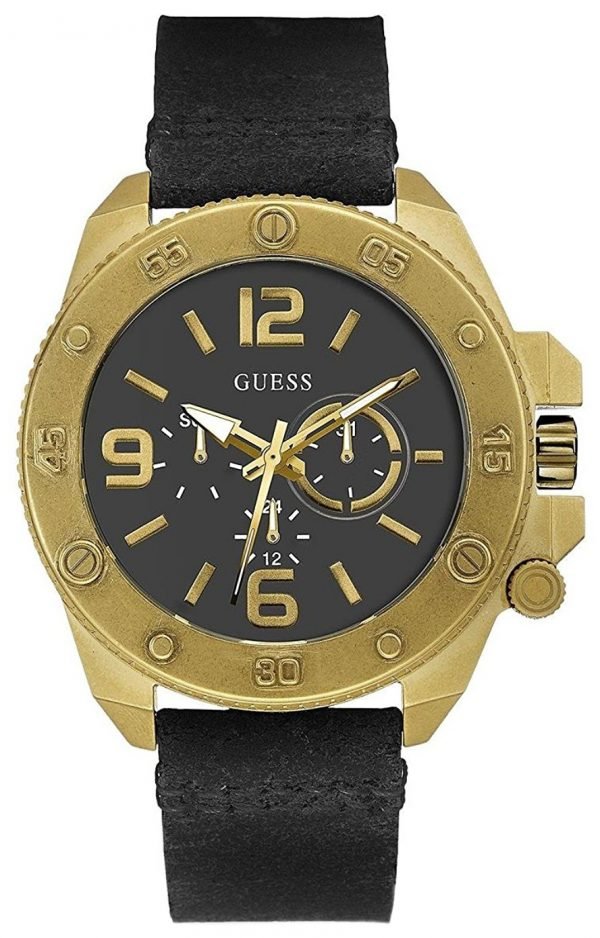 Guess Viper W0659g2 Kello Musta / Nahka