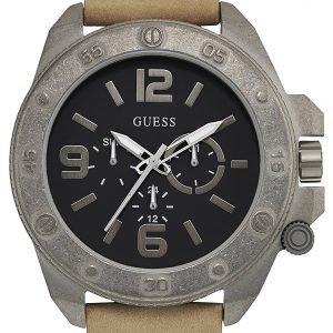 Guess Viper W0659g4 Kello Musta / Nahka