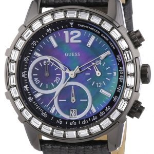 Guess W0017l3 Kello Sininen / Nahka