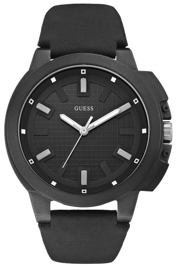 Guess W0382g1 Kello Musta / Nahka