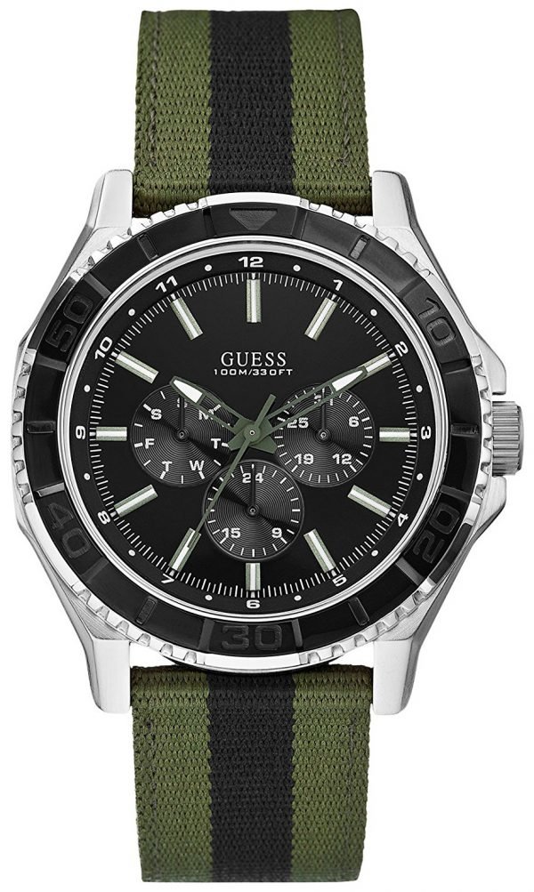 Guess W0491g1 Kello Musta / Tekstiili