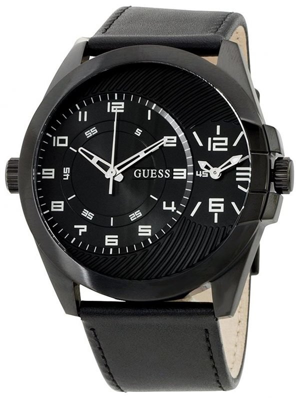 Guess W0505g5 Kello Musta / Nahka