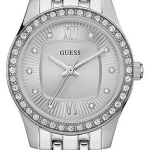 Guess W0762l1 Kello Hopea / Teräs