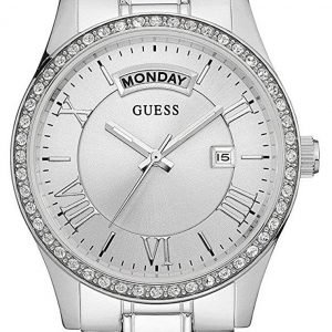 Guess W0764l1 Kello Hopea / Teräs