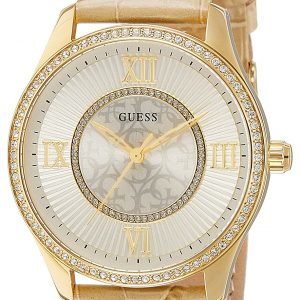 Guess W0768l2 Kello Hopea / Nahka