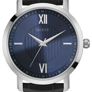 Guess W0793g2 Kello Sininen / Nahka