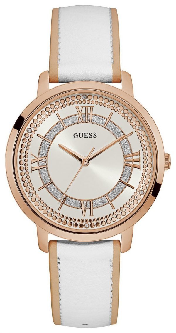 Guess W0934l1 Kello Hopea / Nahka