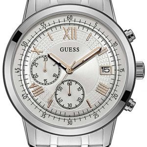 Guess W1001g1 Kello Hopea / Teräs