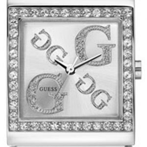 Guess W75000l1 Kello Hopea / Nahka