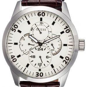 Guess W95046g1 Kello Valkoinen / Nahka