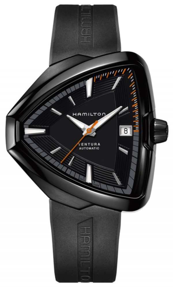 Hamilton American Classic Ventura H24585331 Kello Musta / Kumi