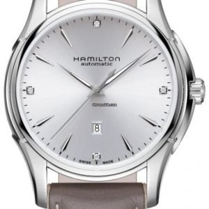 Hamilton Jazzmaster H32315891 Kello Hopea / Nahka