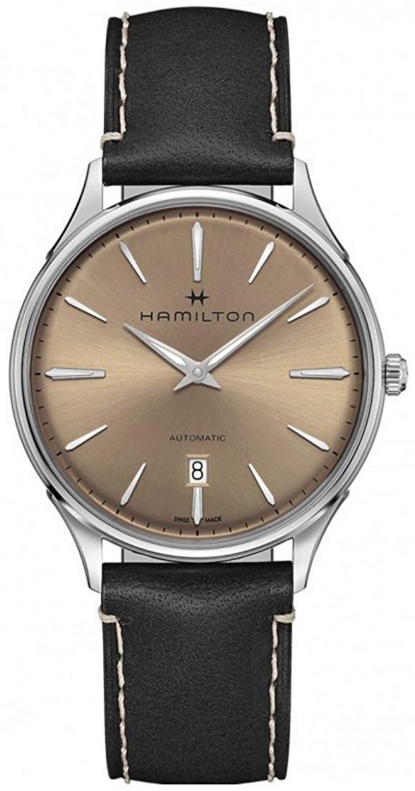 Hamilton Jazzmaster H38525721 Kello Ruskea / Nahka