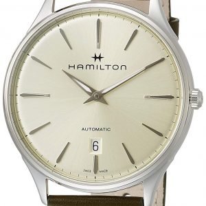 Hamilton Jazzmaster H38525811 Kello Samppanja / Nahka