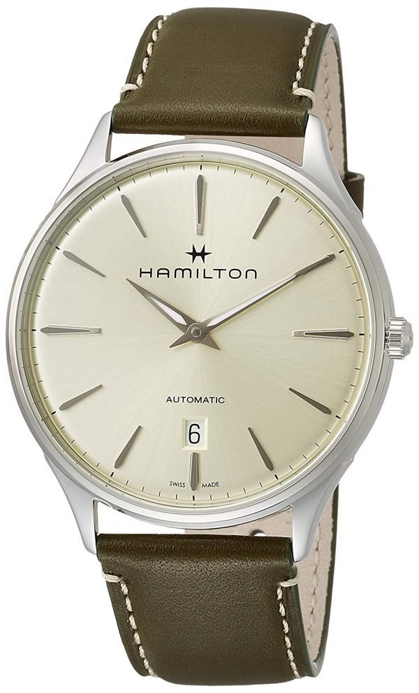 Hamilton Jazzmaster H38525811 Kello Samppanja / Nahka