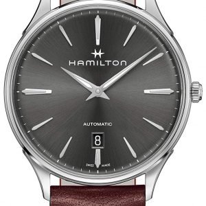 Hamilton Jazzmaster H38525881 Kello Harmaa / Nahka