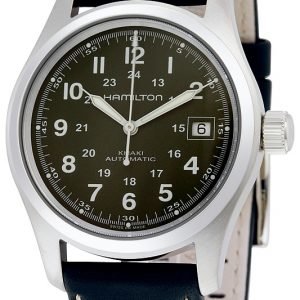 Hamilton Khaki Field Automatic H70455863 Kello Musta / Nahka