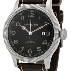 Hamilton Khaki Field H60515533 Kello Musta / Nahka