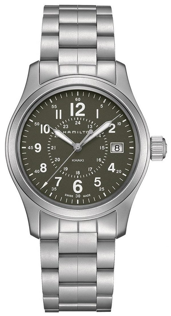 Hamilton Khaki Field H68201163 Kello Vihreä / Teräs