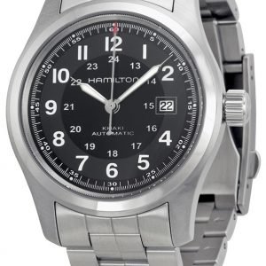 Hamilton Khaki Field H70515137 Kello Musta / Teräs