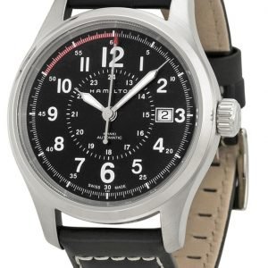 Hamilton Khaki Field H70595733 Kello Musta / Nahka