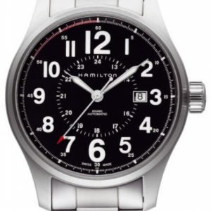 Hamilton Khaki Field H70615133 Kello Musta / Teräs