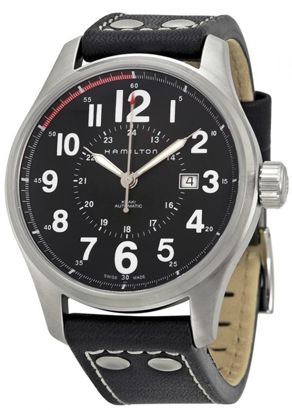 Hamilton Khaki Field H70615733 Kello Musta / Nahka