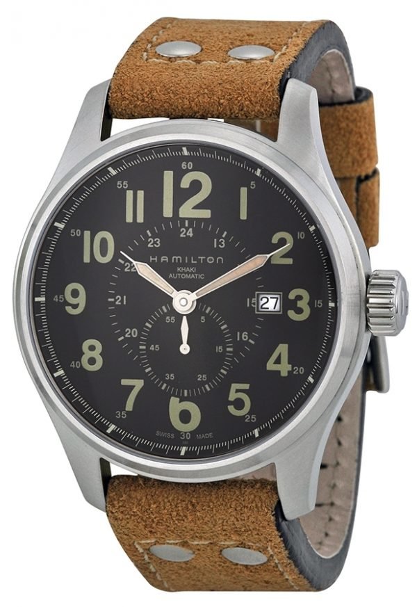 Hamilton Khaki Field H70655733 Kello Musta / Nahka