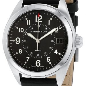 Hamilton Khaki H68551733 Kello Musta / Nahka