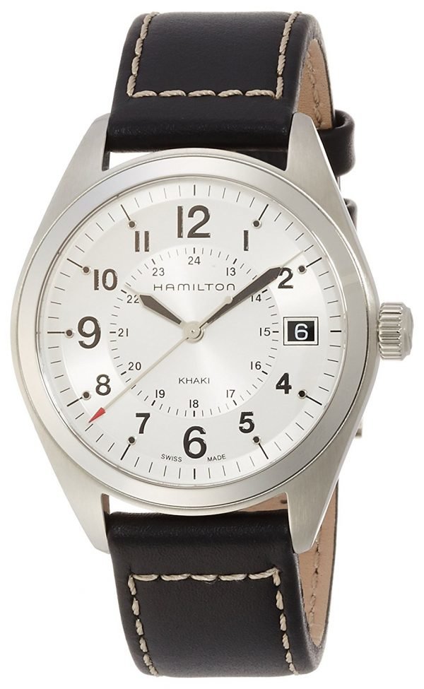 Hamilton Khaki H68551753 Kello Hopea / Nahka