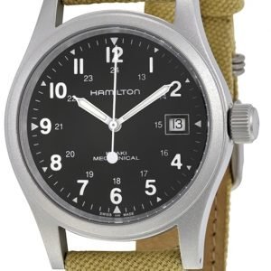 Hamilton Khaki H69419933 Kello Musta / Tekstiili