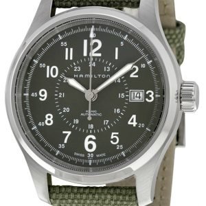 Hamilton Khaki H70595963 Kello Harmaa / Nahka