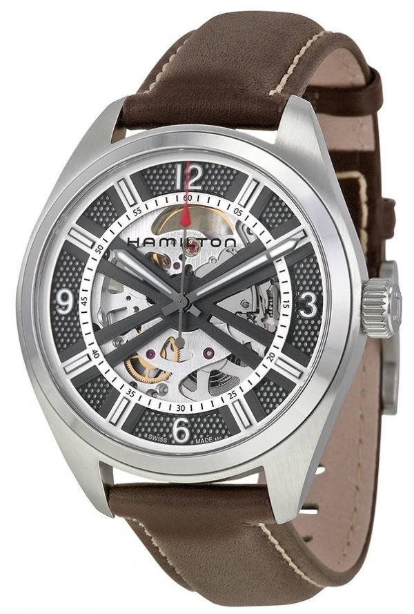 Hamilton Khaki H72515585 Kello Nahka