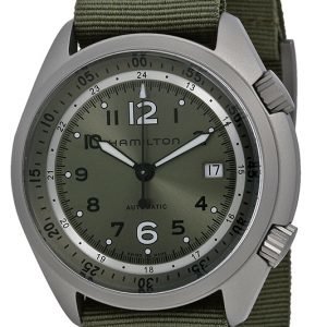 Hamilton Khaki H80405865 Kello Vihreä / Tekstiili