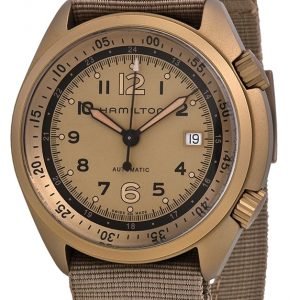 Hamilton Khaki H80435895 Kello Ruskea / Tekstiili