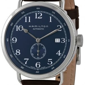 Hamilton Khaki Navy Pioneer H78455543 Kello Sininen / Nahka