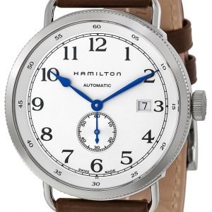 Hamilton Khaki Navy Pioneer H78465553 Kello Hopea / Nahka