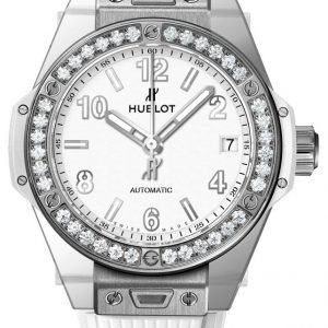 Hublot Big Bang 38mm 465.Se.2010.Rw.1204 Kello Valkoinen / Kumi