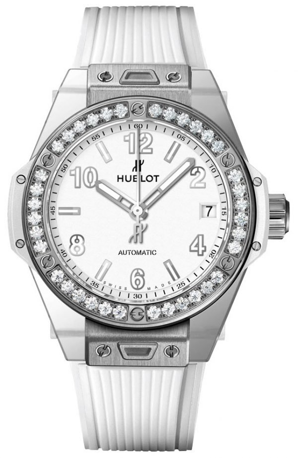 Hublot Big Bang 38mm 465.Se.2010.Rw.1204 Kello Valkoinen / Kumi