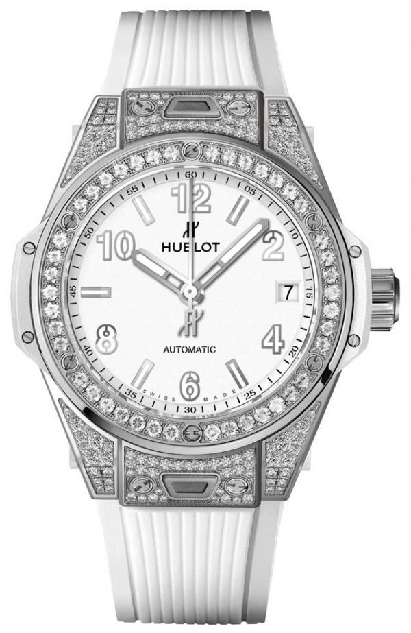 Hublot Big Bang 38mm 465.Se.2010.Rw.1604 Kello Valkoinen / Kumi