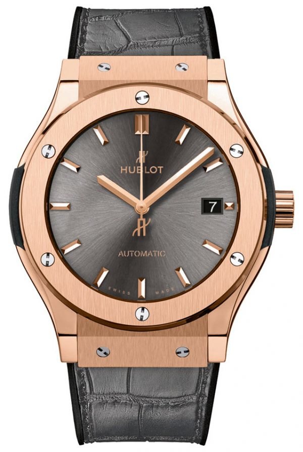 Hublot Classic Fusion 511.Ox.7081.Lr Kello Harmaa / Nahka