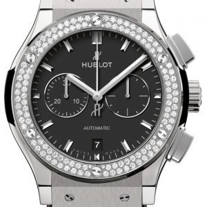 Hublot Classic Fusion 521.Nx.1171.Lr.1104 Kello Musta / Nahka