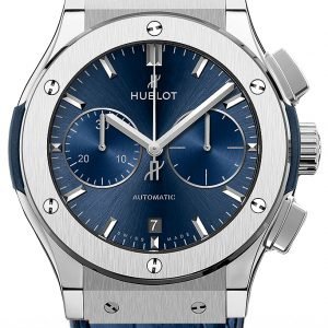 Hublot Classic Fusion 521.Nx.7170.Lr Kello Sininen / Nahka