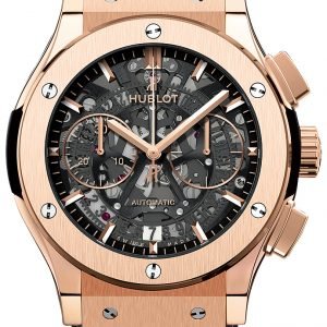 Hublot Classic Fusion 525.Ox.0180.Lr Kello Musta / Nahka