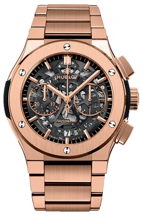 Hublot Classic Fusion 528.Ox.0180.Ox Kello Luurankokello / 18k