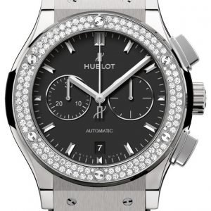 Hublot Classic Fusion 541.Nx.1171.Lr.1104 Kello Musta / Nahka