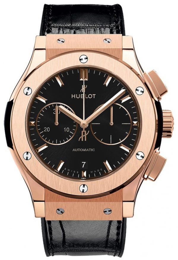 Hublot Classic Fusion 541.Ox.1181.Lr Kello Musta / Nahka