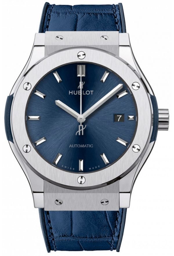 Hublot Classic Fusion 542.Nx.7170.Lr Kello Sininen / Nahka