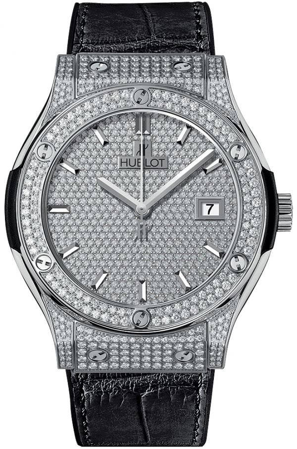 Hublot Classic Fusion 542.Nx.9010.Lr.1704 Kello Hopea / Nahka